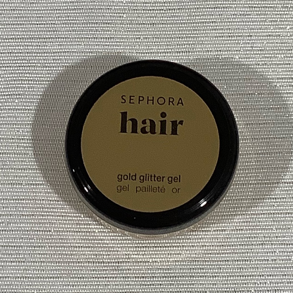 New - Sephora Hair Gold Glitter Gel